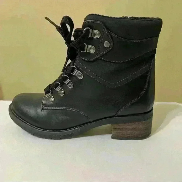 Eastland Womens Frankie Black Fashion Boots Size 6M - Picture 5 of 12